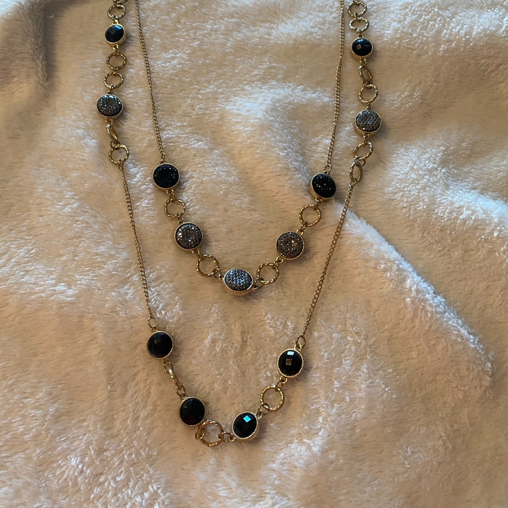 Double layer necklace!